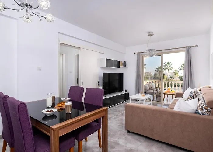 Apartmán Paradise Palms, 2bed W Pool Mandria (Paphos)